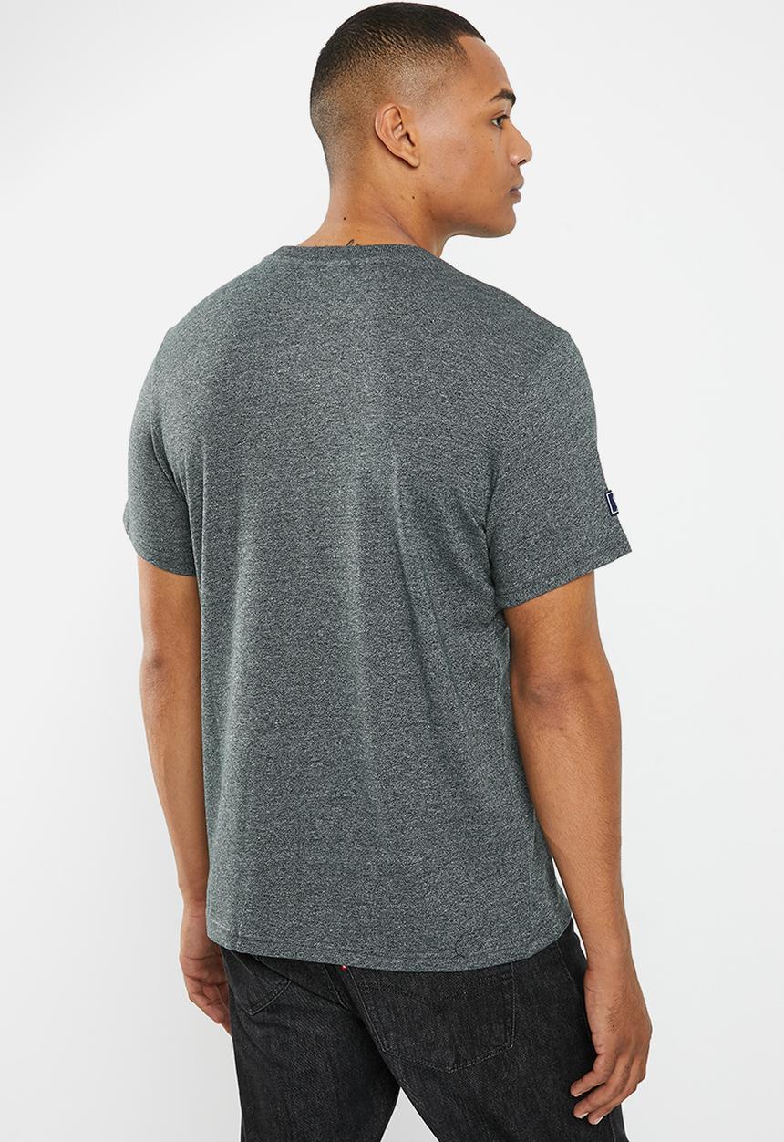 Superdry. - Cl great outdoors tee - asphalt grit