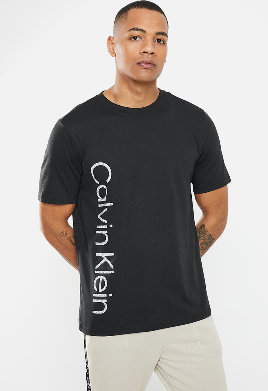 Calvin Klein - CK pw - short sleeve T-shirt mens - black 