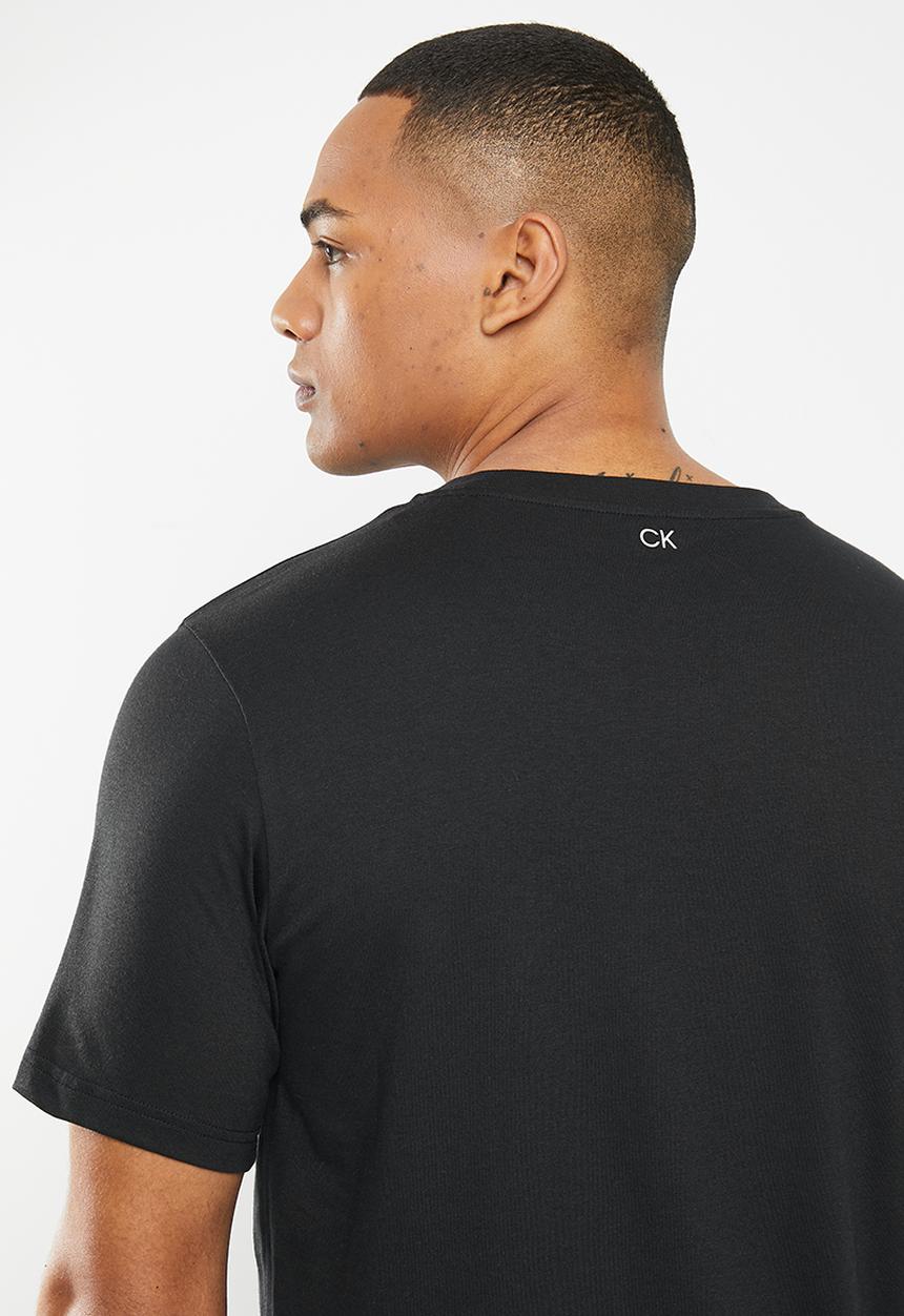 Calvin Klein - CK pw - short sleeve T-shirt mens - black 