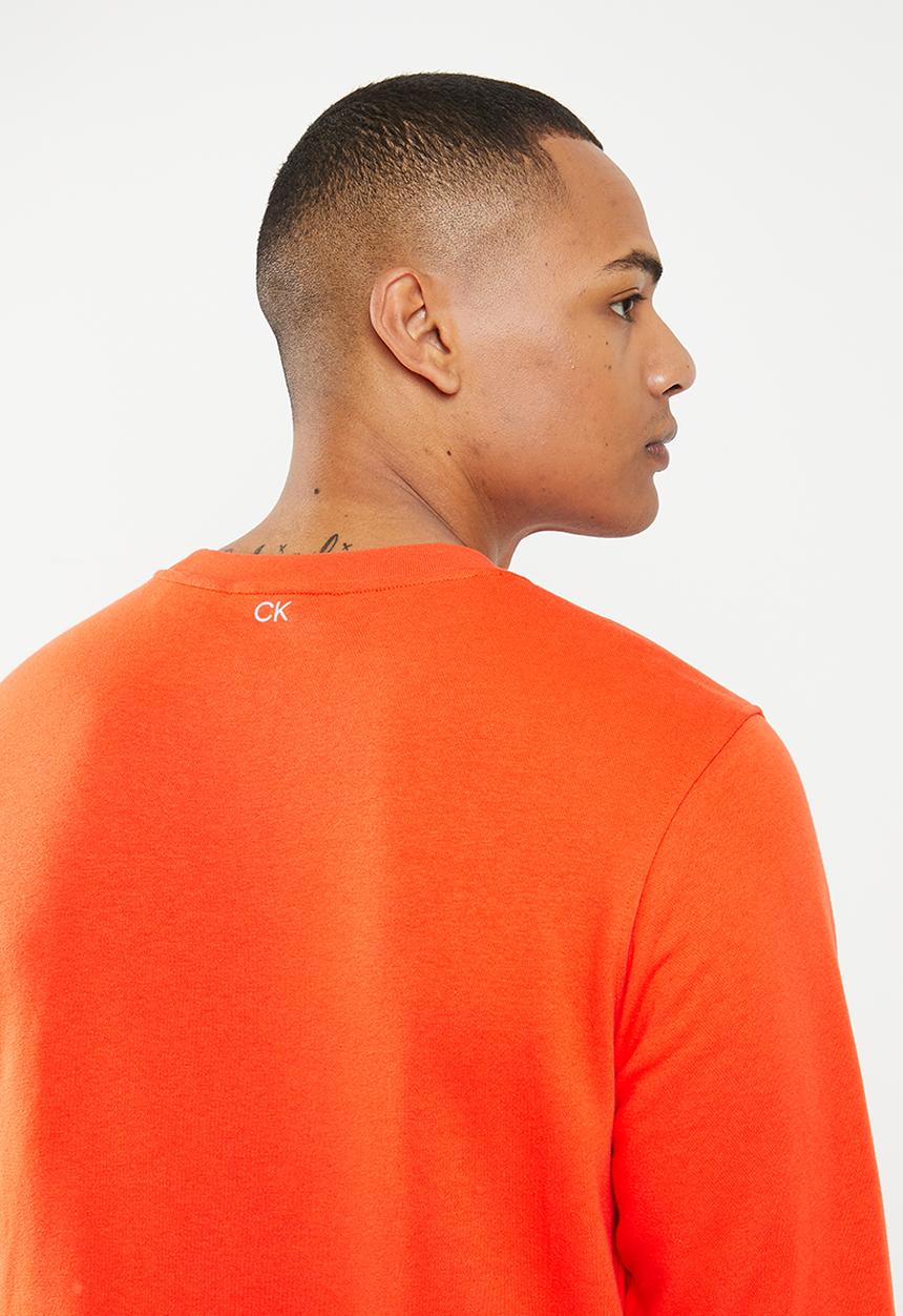 Calvin Klein - CK pw - pullover mens - orange