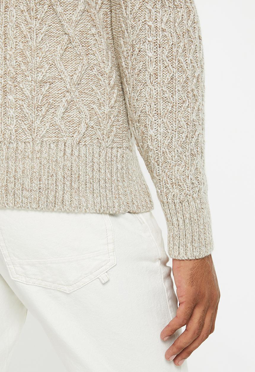 Superdry. - Jacob henley - oatmeal marl