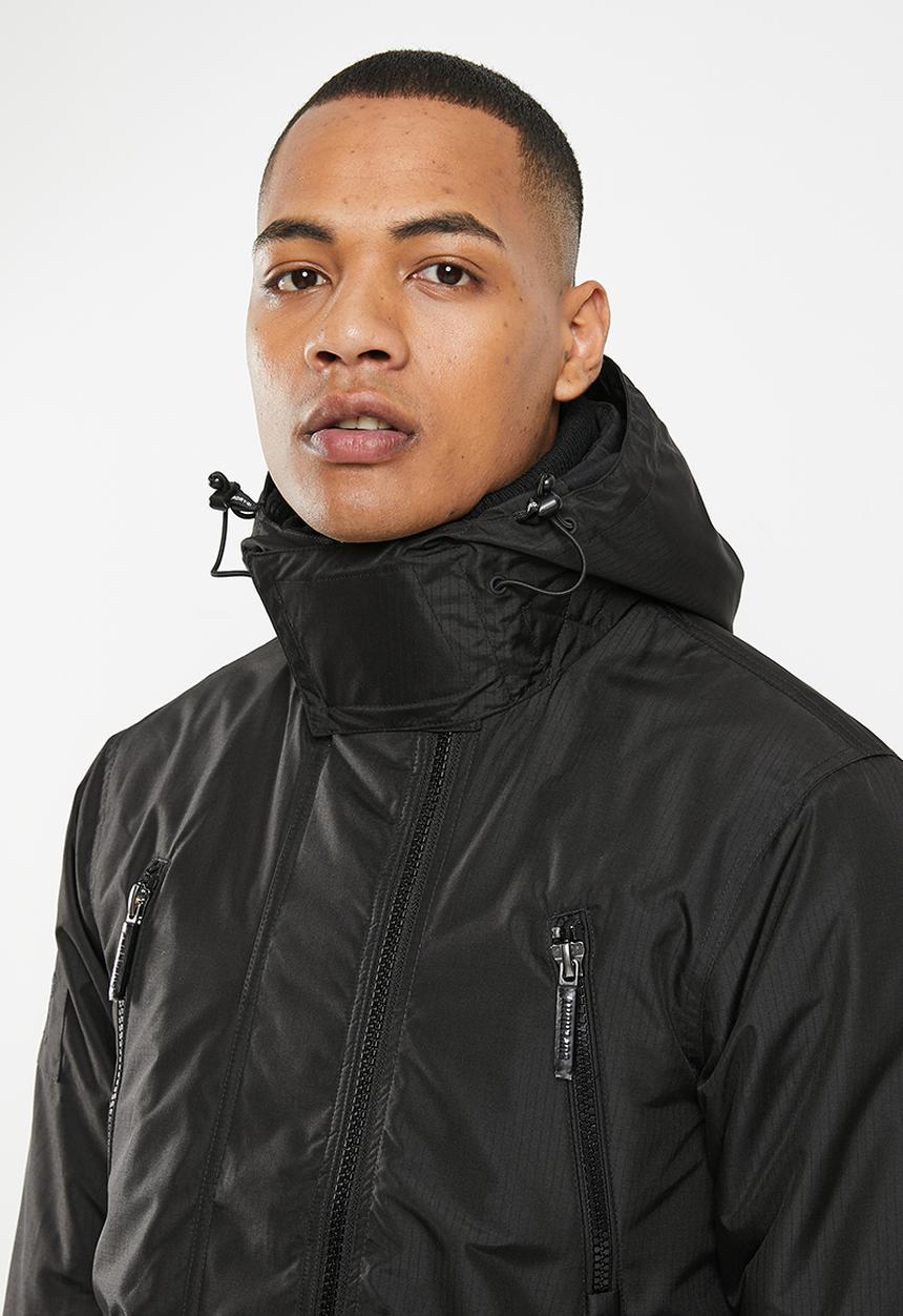 Superdry. - Mountain windcheater - black