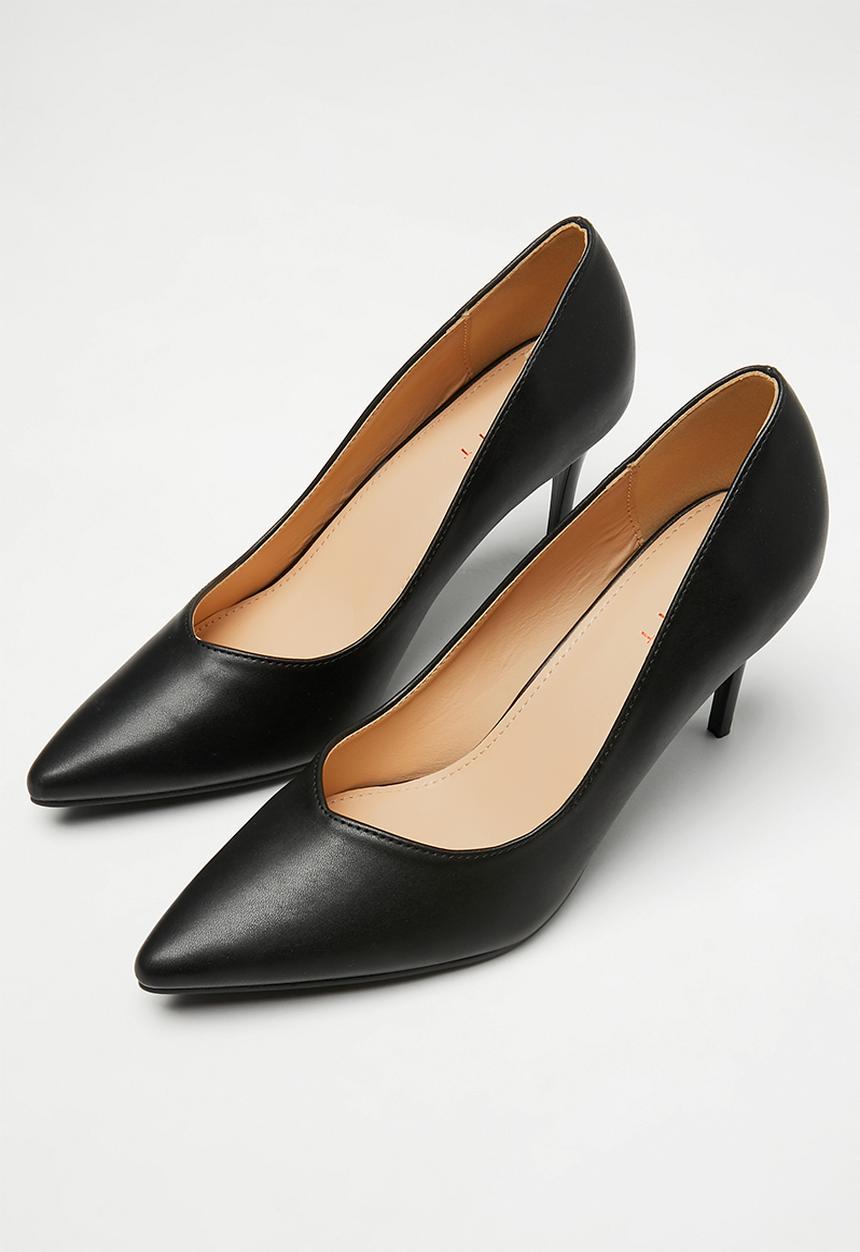edit - Briella court heel - black