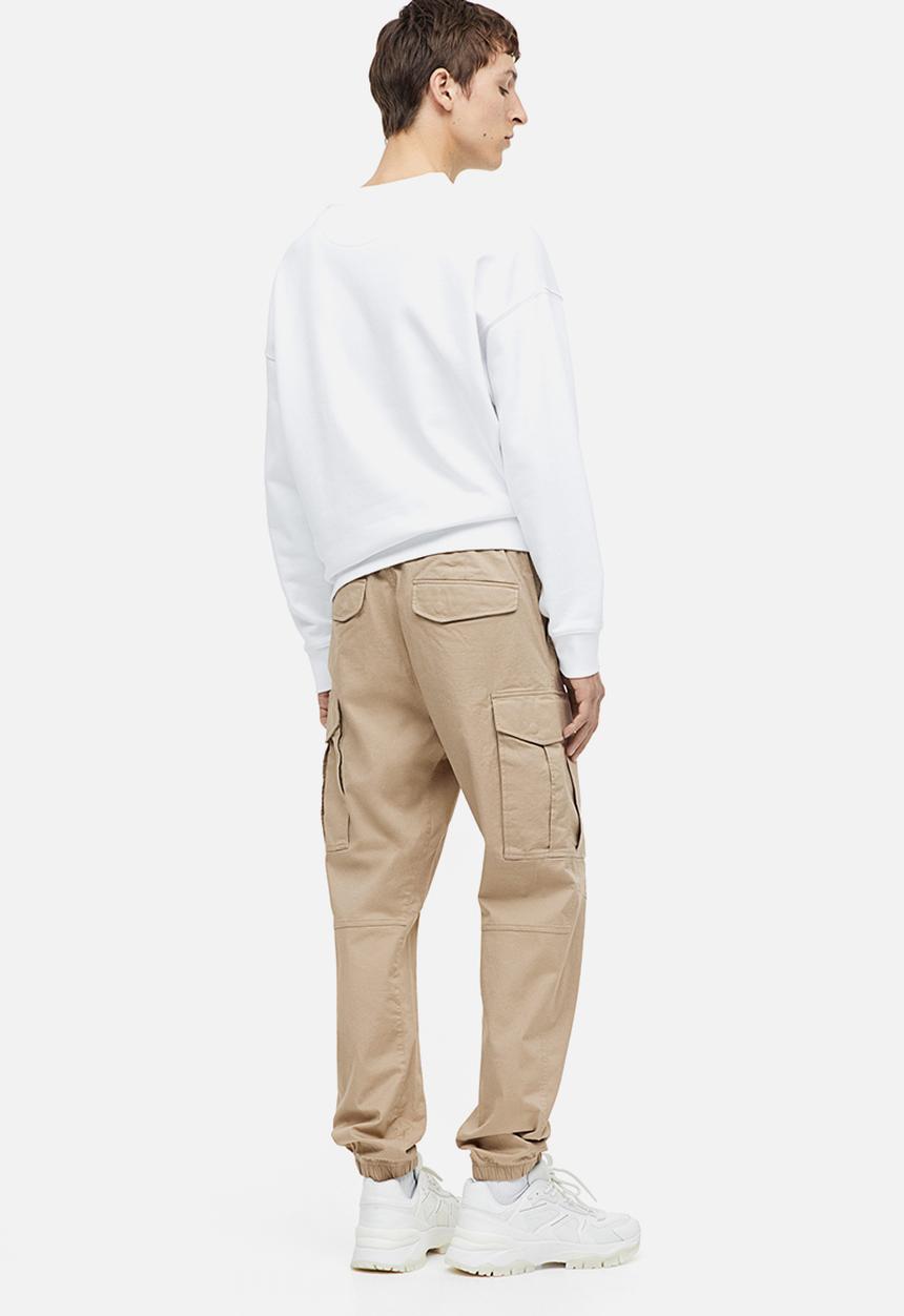 H&M - Cargo joggers - beige