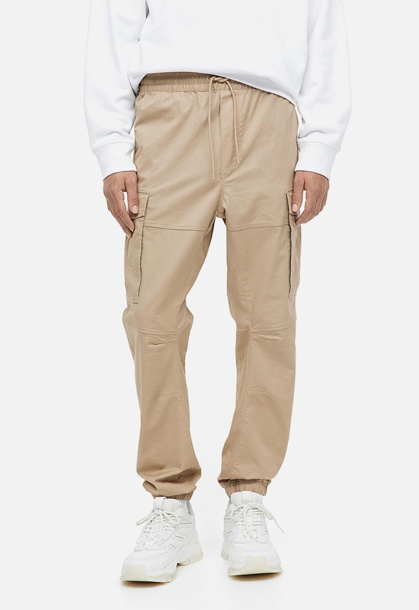 H&M - Cargo joggers - beige