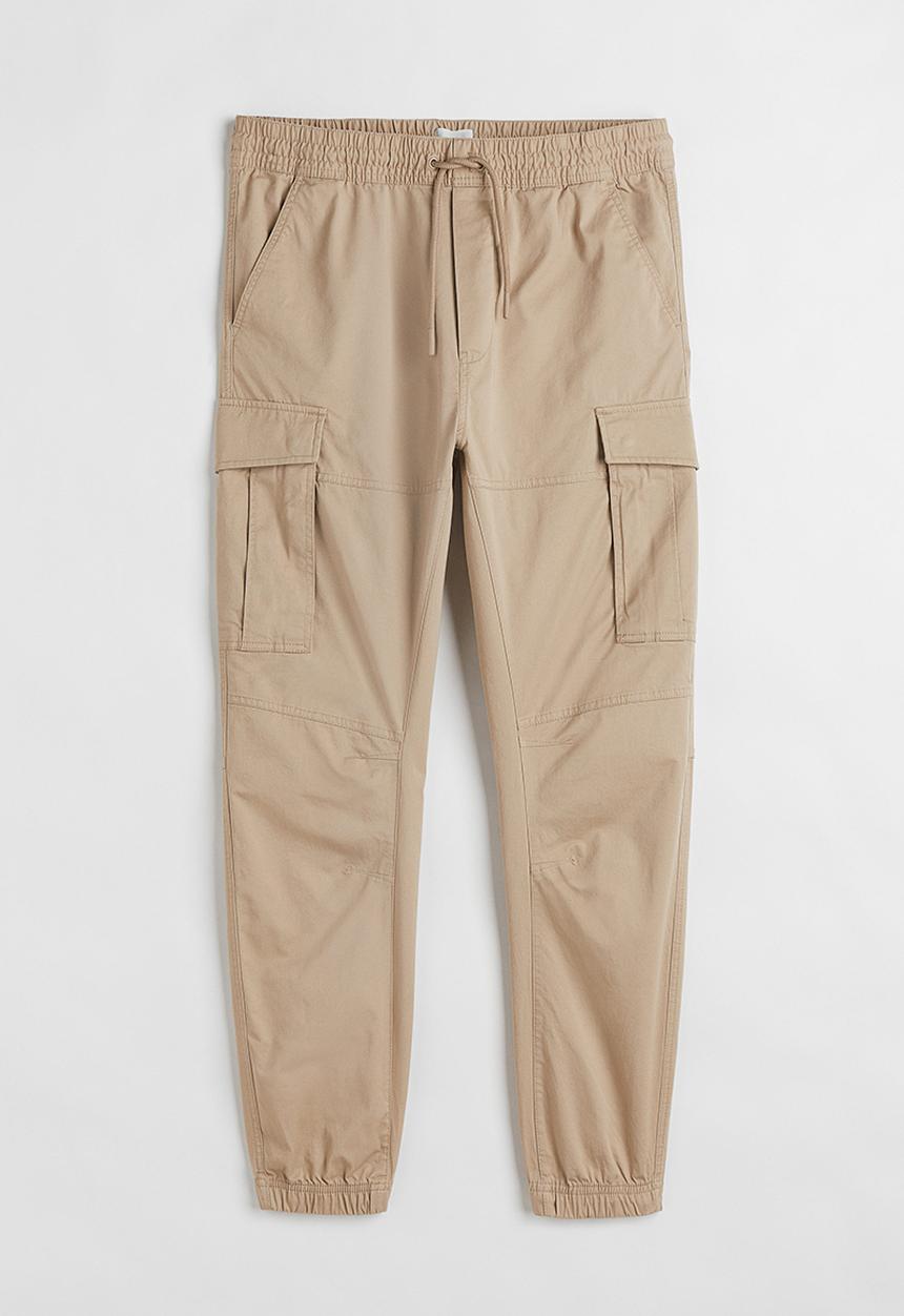 H&M - Cargo joggers - beige