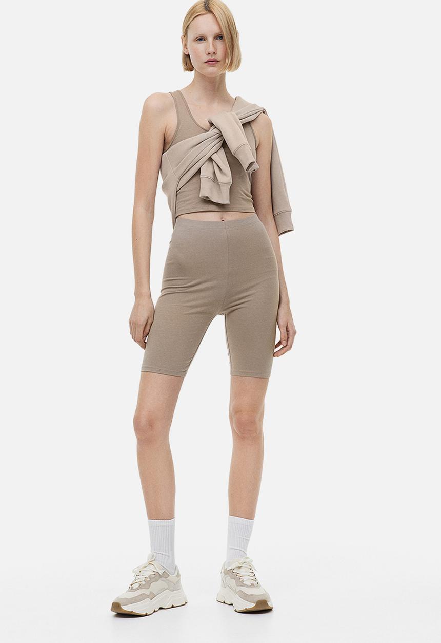 H&M - Cycling shorts - beige