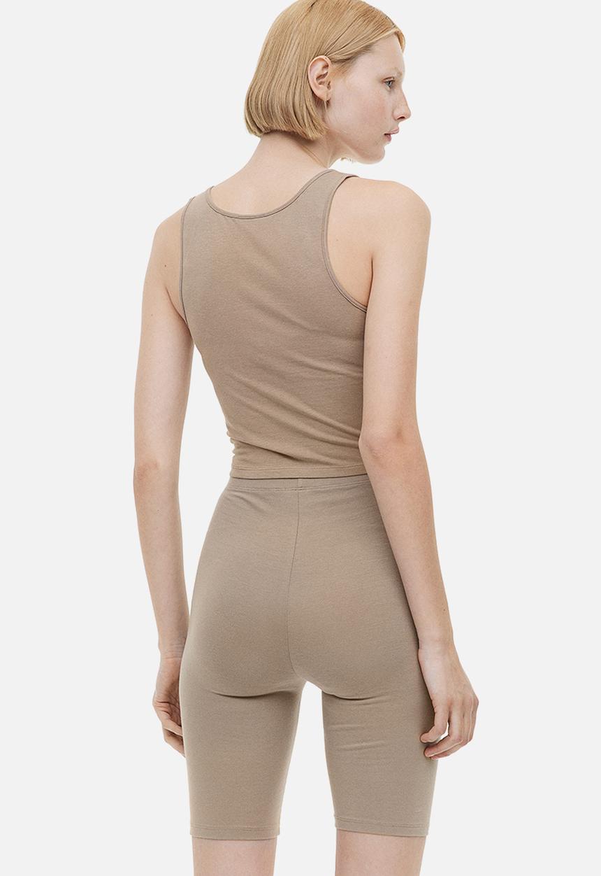 H&M - Cycling shorts - beige