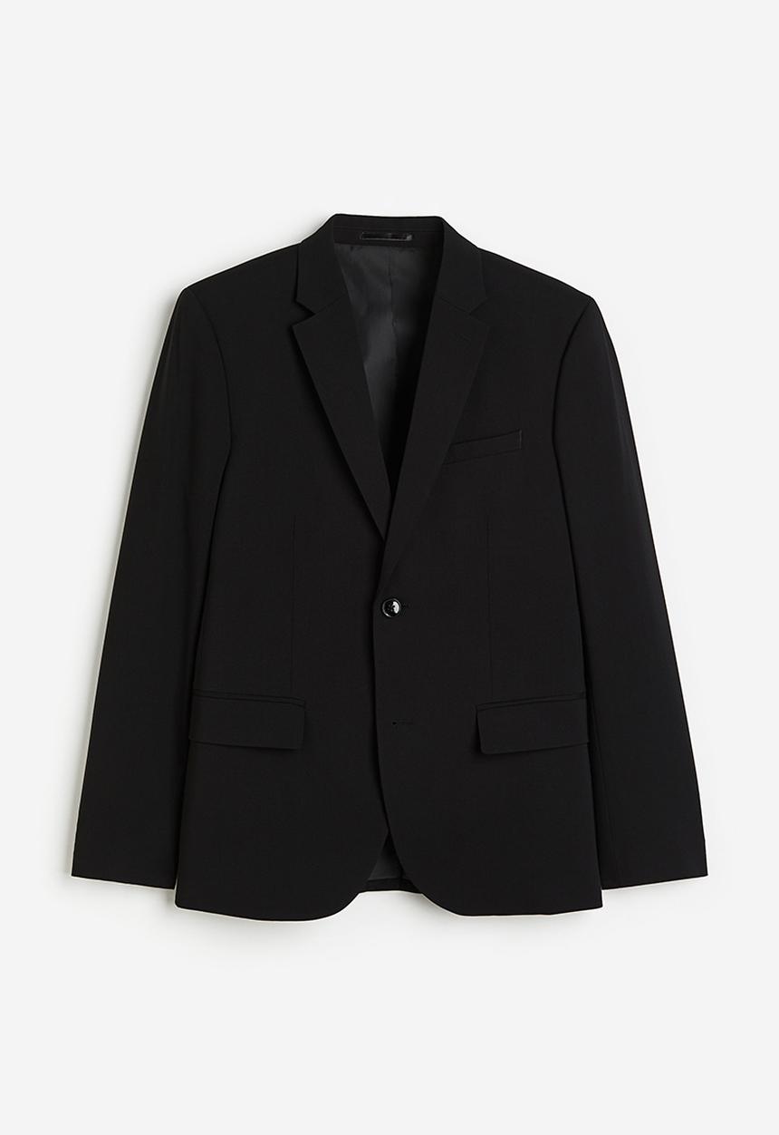 H&M - Skinny fit jacket - black