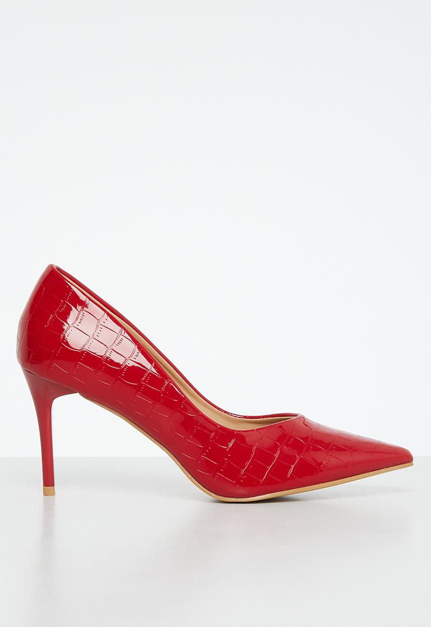 Superbalist - Rowan court heel - red