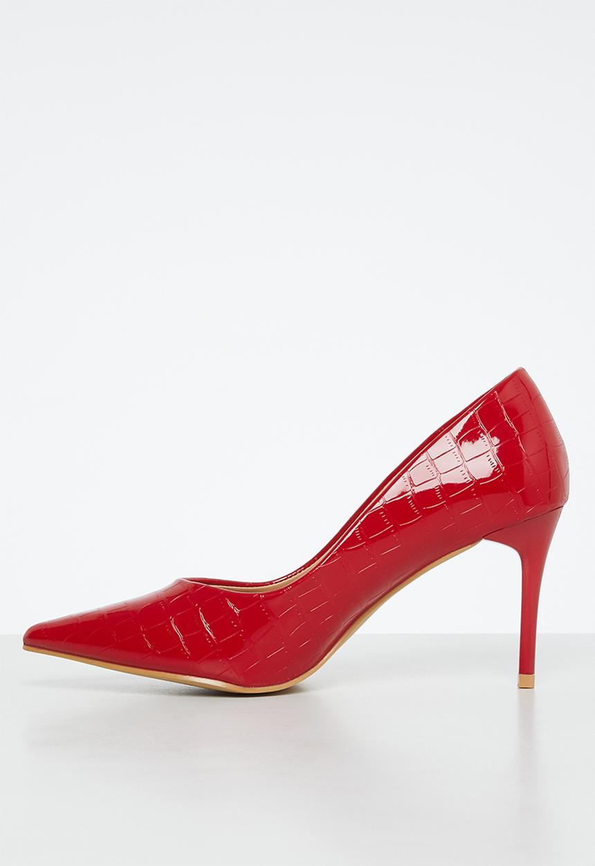 Superbalist - Rowan court heel - red
