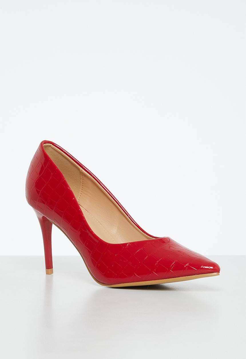 Superbalist - Rowan court heel - red