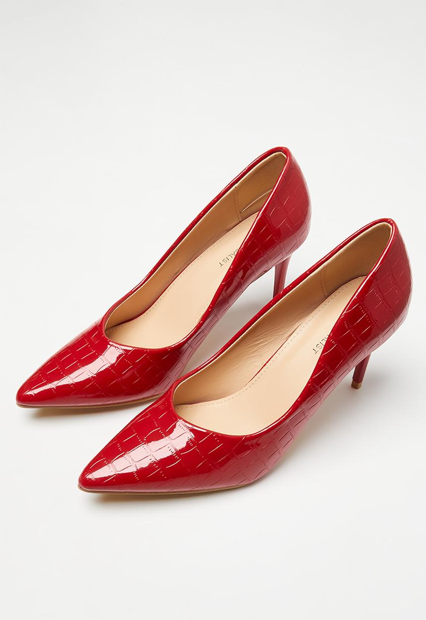 Superbalist - Rowan court heel - red