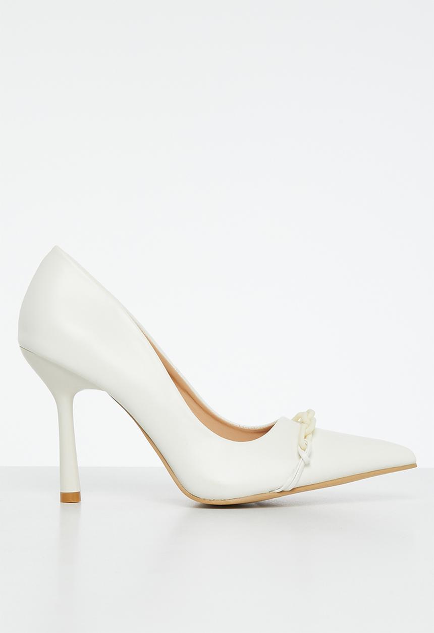 Superbalist - Josie court heel - off white