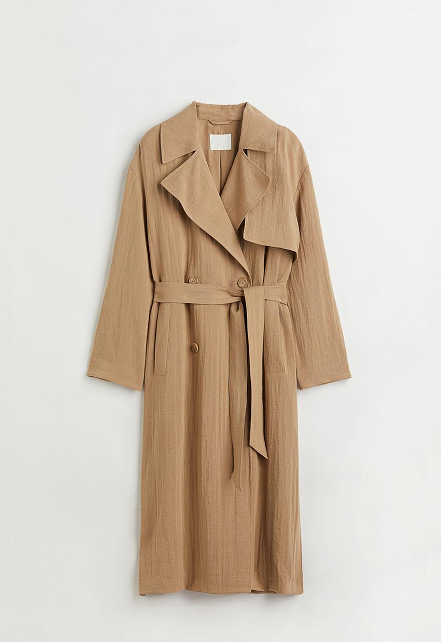 H&M - Double-breasted trenchcoat - beige