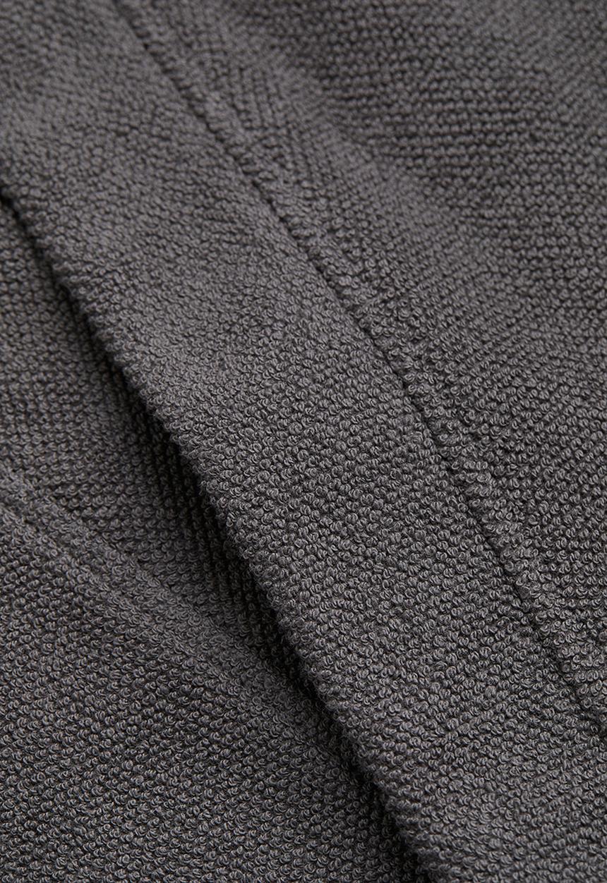 H&M - Terry dressing gown - anthracite grey 