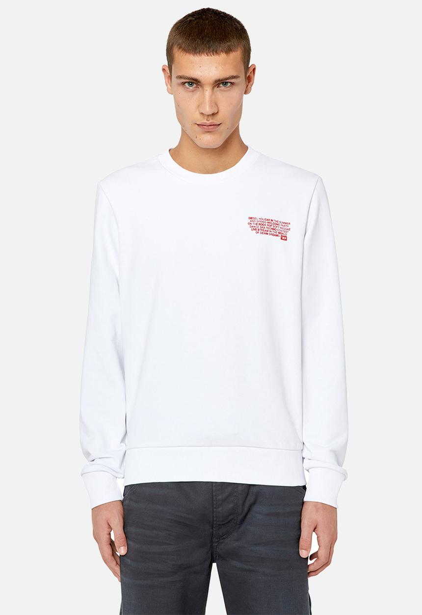 Diesel  - S -ginn - K29 sweatshirt 100 Diesel - white