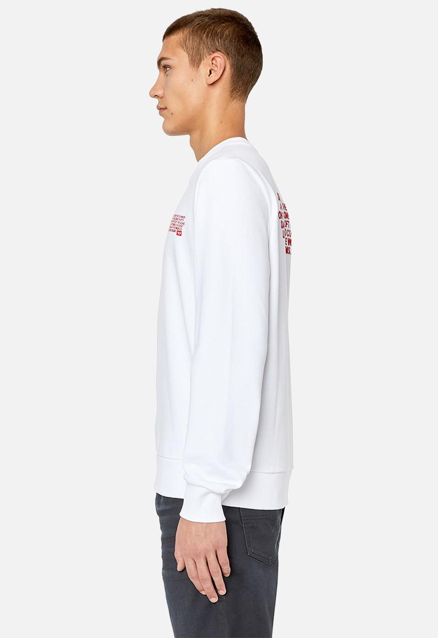 Diesel  - S -ginn - K29 sweatshirt 100 Diesel - white
