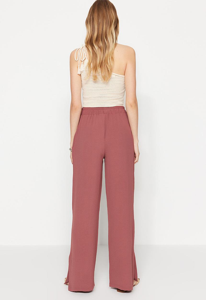 Trendyol - Drawstring trousers - brown