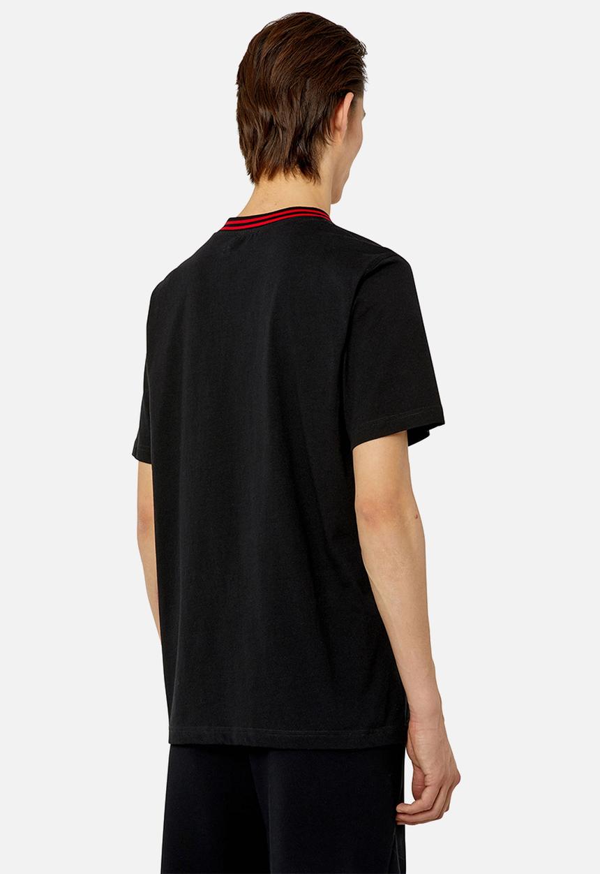 Diesel  - T-just-pocket-crow - black