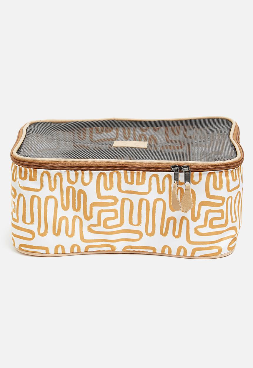 Thandana - Travel pod set - white & brown