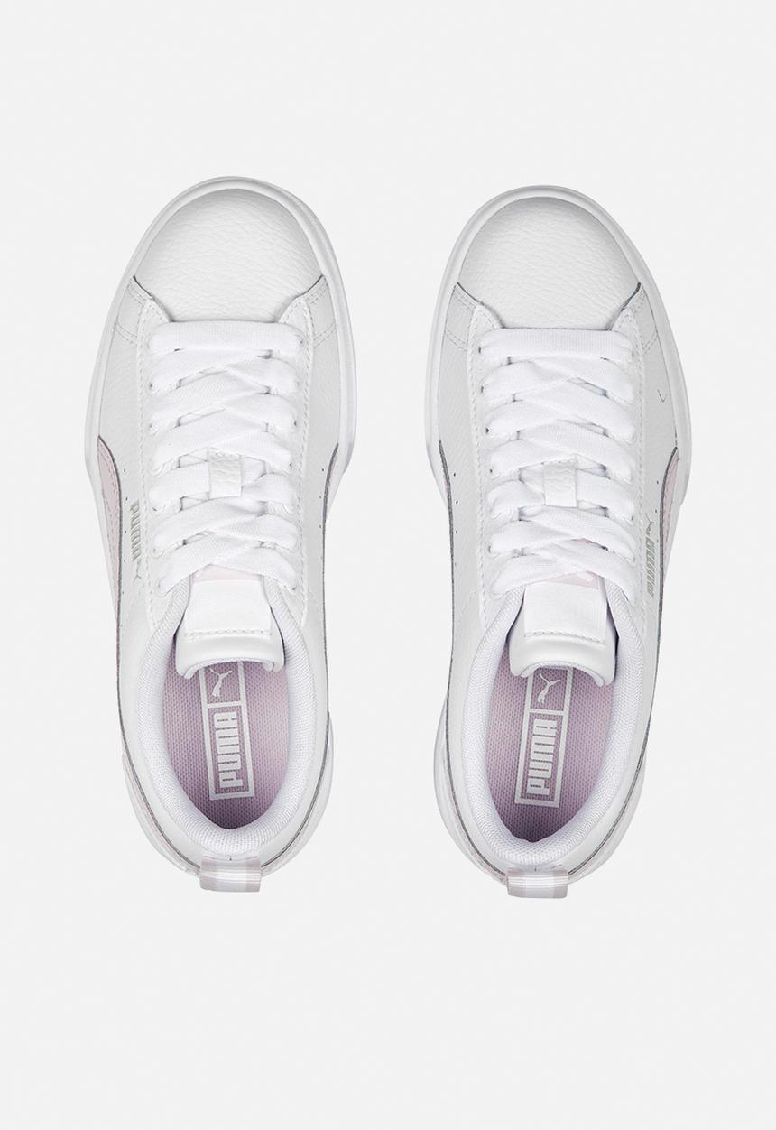 PUMA - Mayze leather jr - puma white/pearl pink