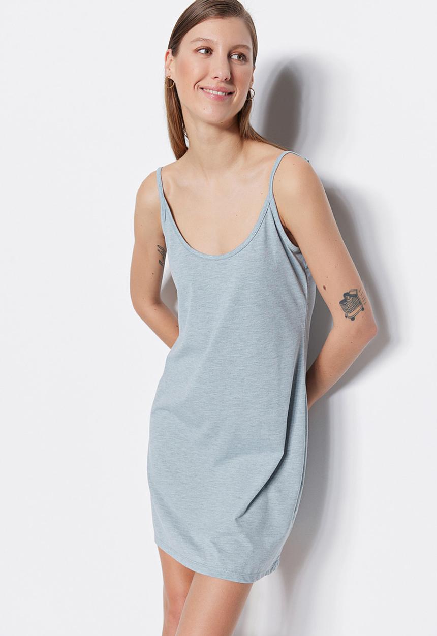 Trendyol - Cami mini dress - blue