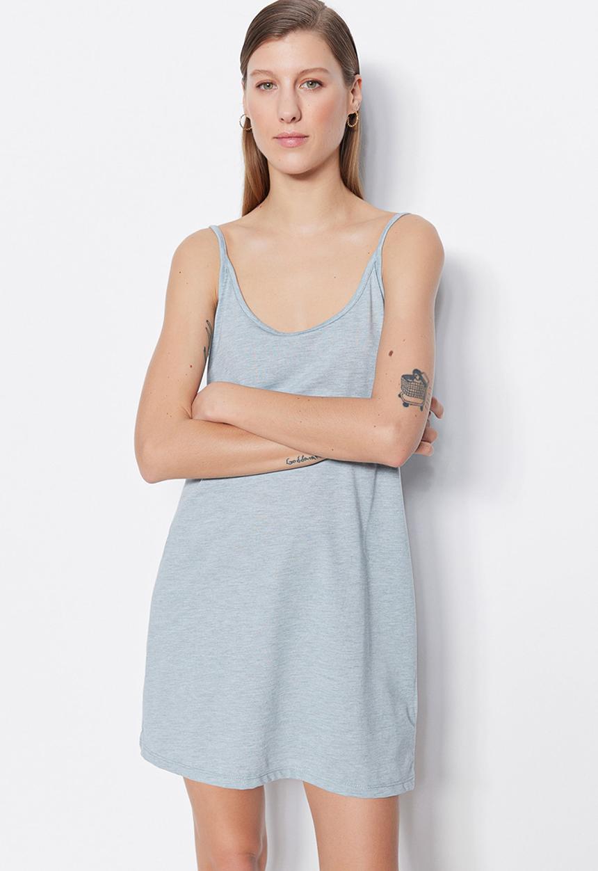 Trendyol - Cami mini dress - blue