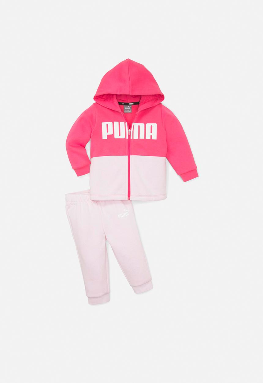 PUMA - Minicats colorblock jogger fl - pearl pink