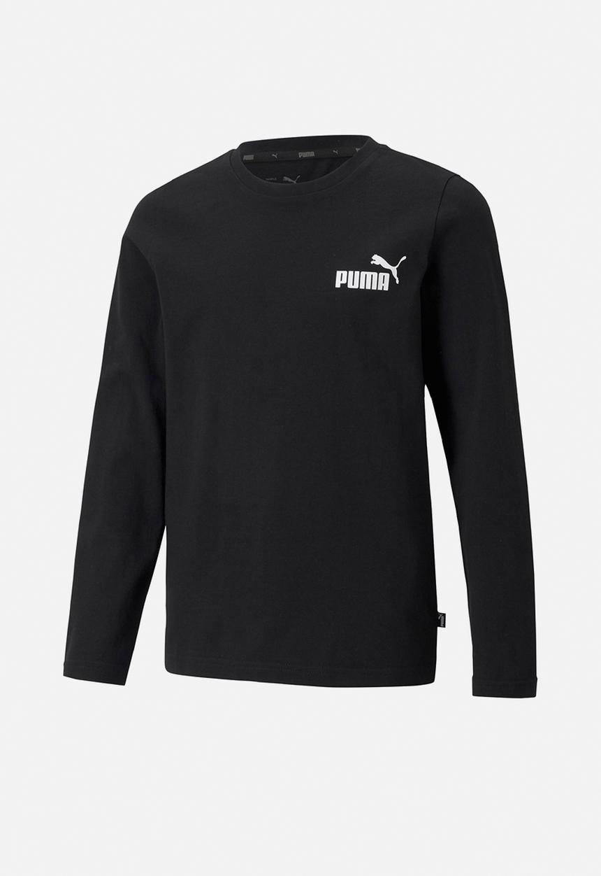 PUMA - Ess no.1 logo long sleeve tee b - puma black