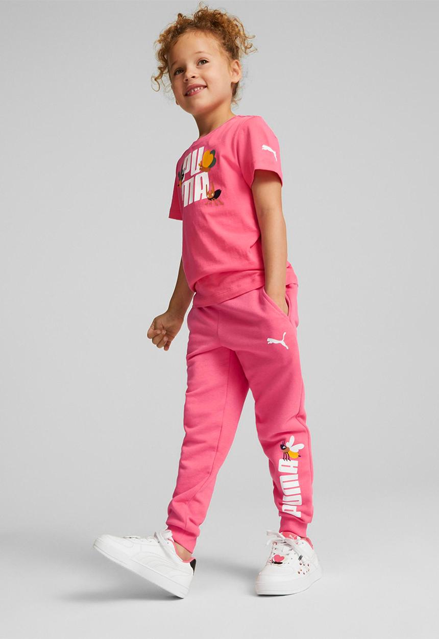 PUMA - Small world sweatpants tr - sunset pink