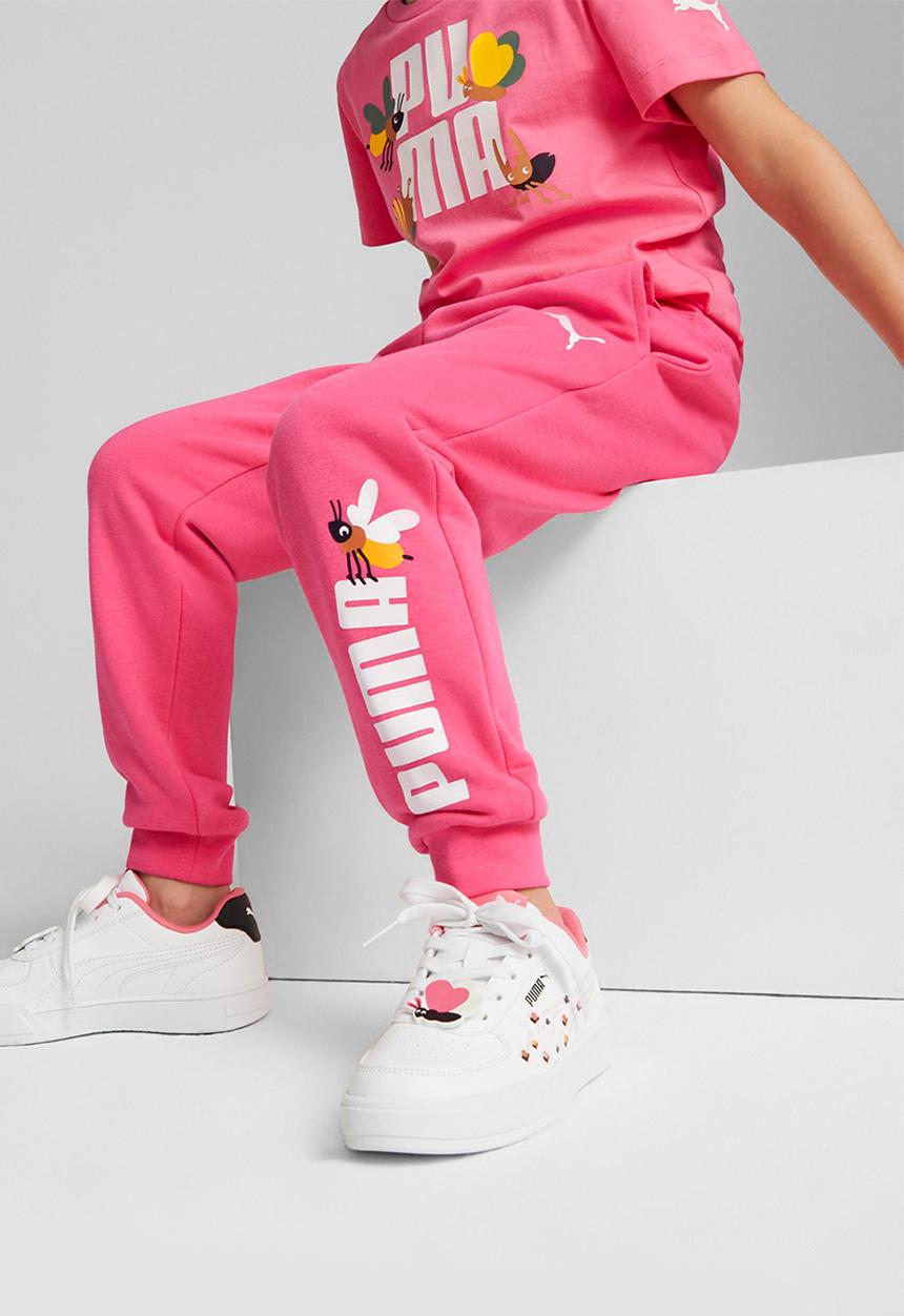 PUMA - Small world sweatpants tr - sunset pink