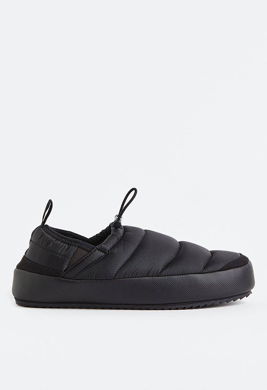 H&M - Padded slip-on slippers - black
