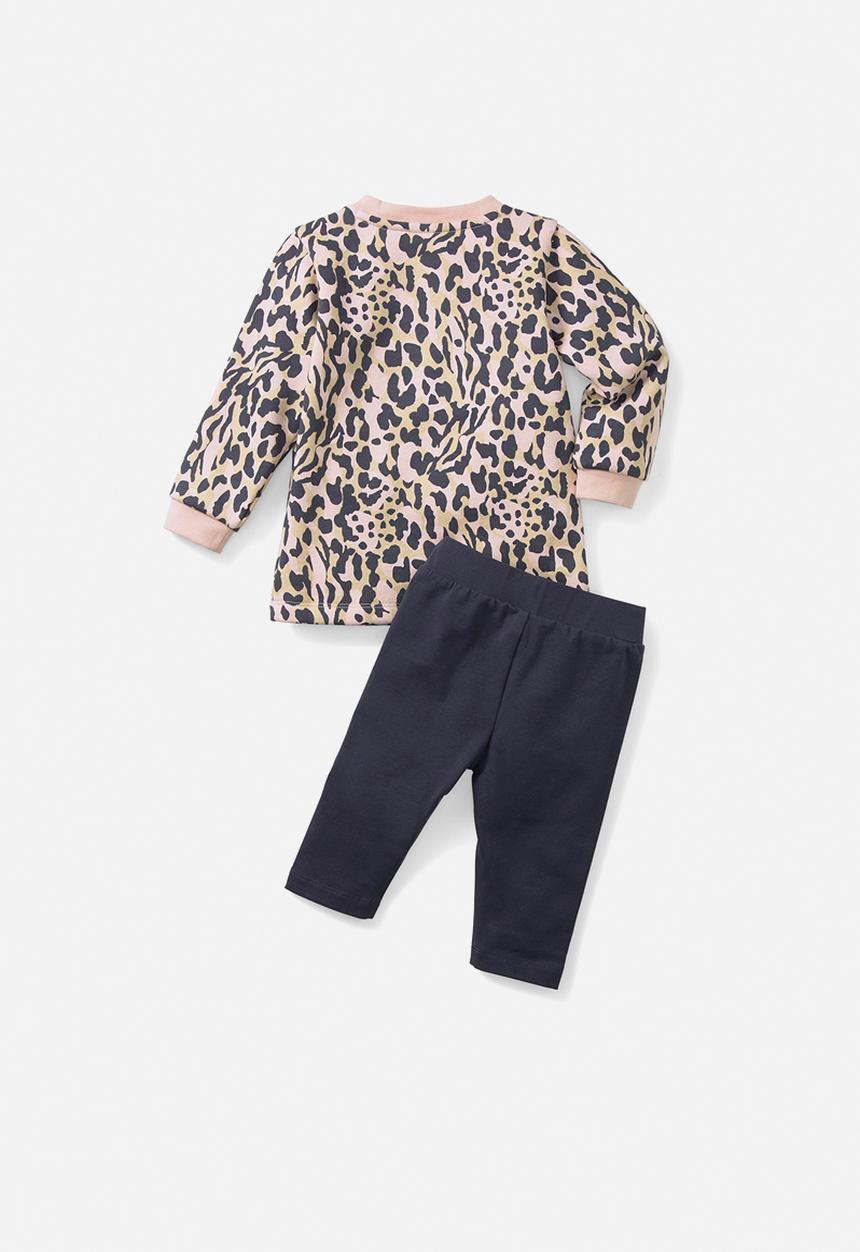 PUMA - Minicats crew dress fl - rose quartz