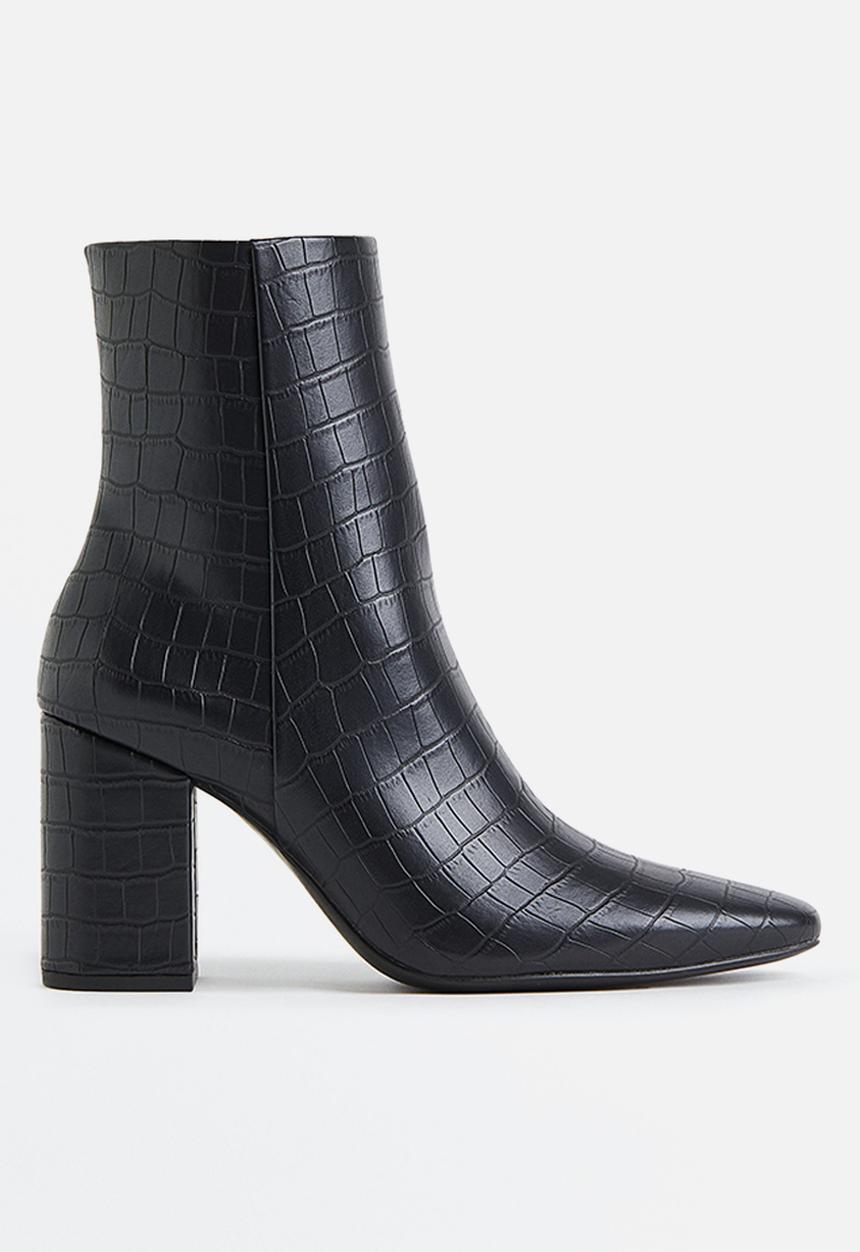 H&M - Heeled boots - black