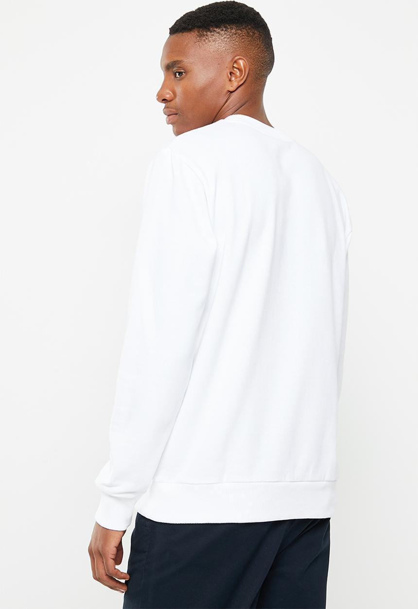 Ben Sherman - Signature crew sweater  - white