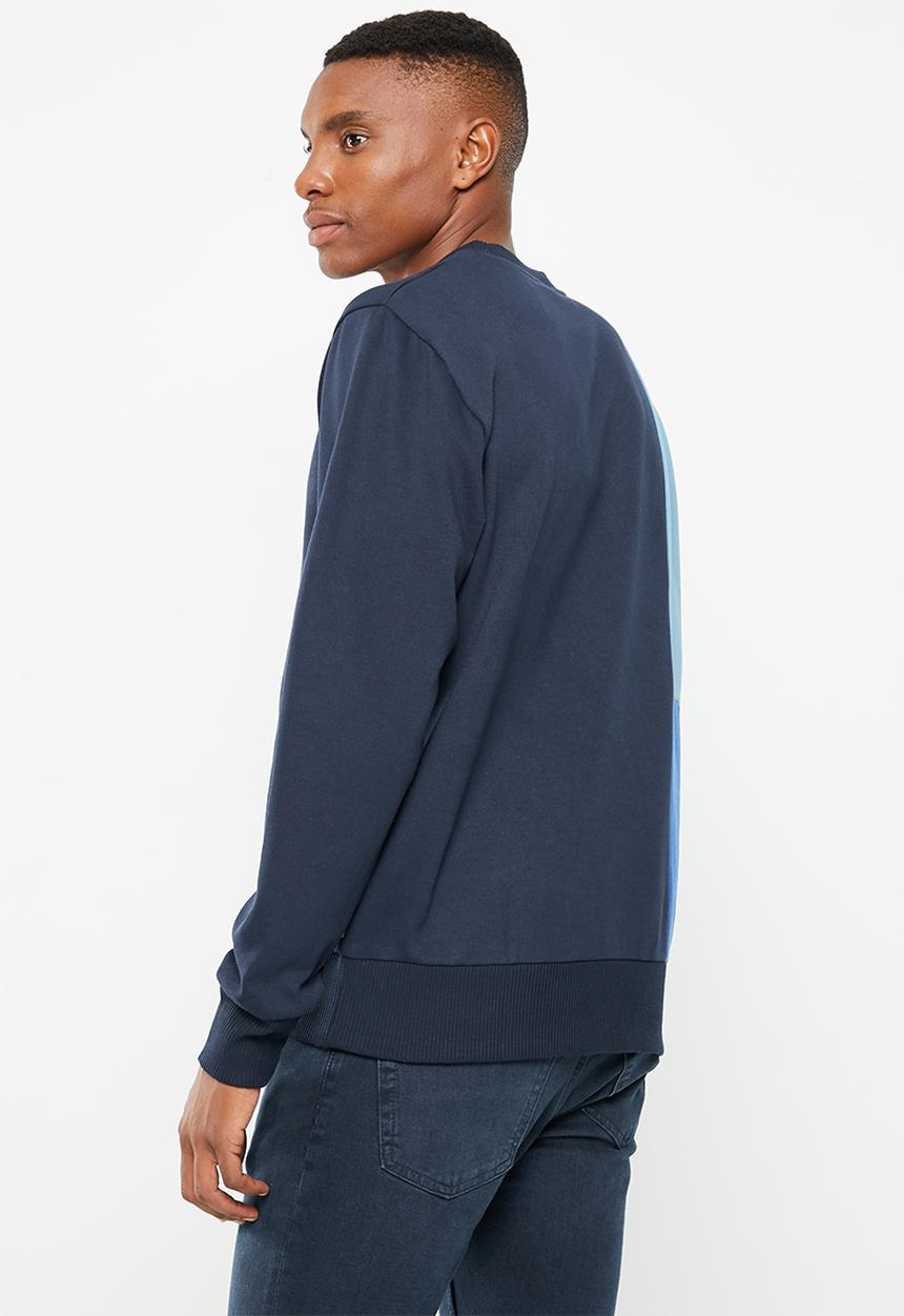 Ben Sherman - Col block crew sweater 70769 - navy