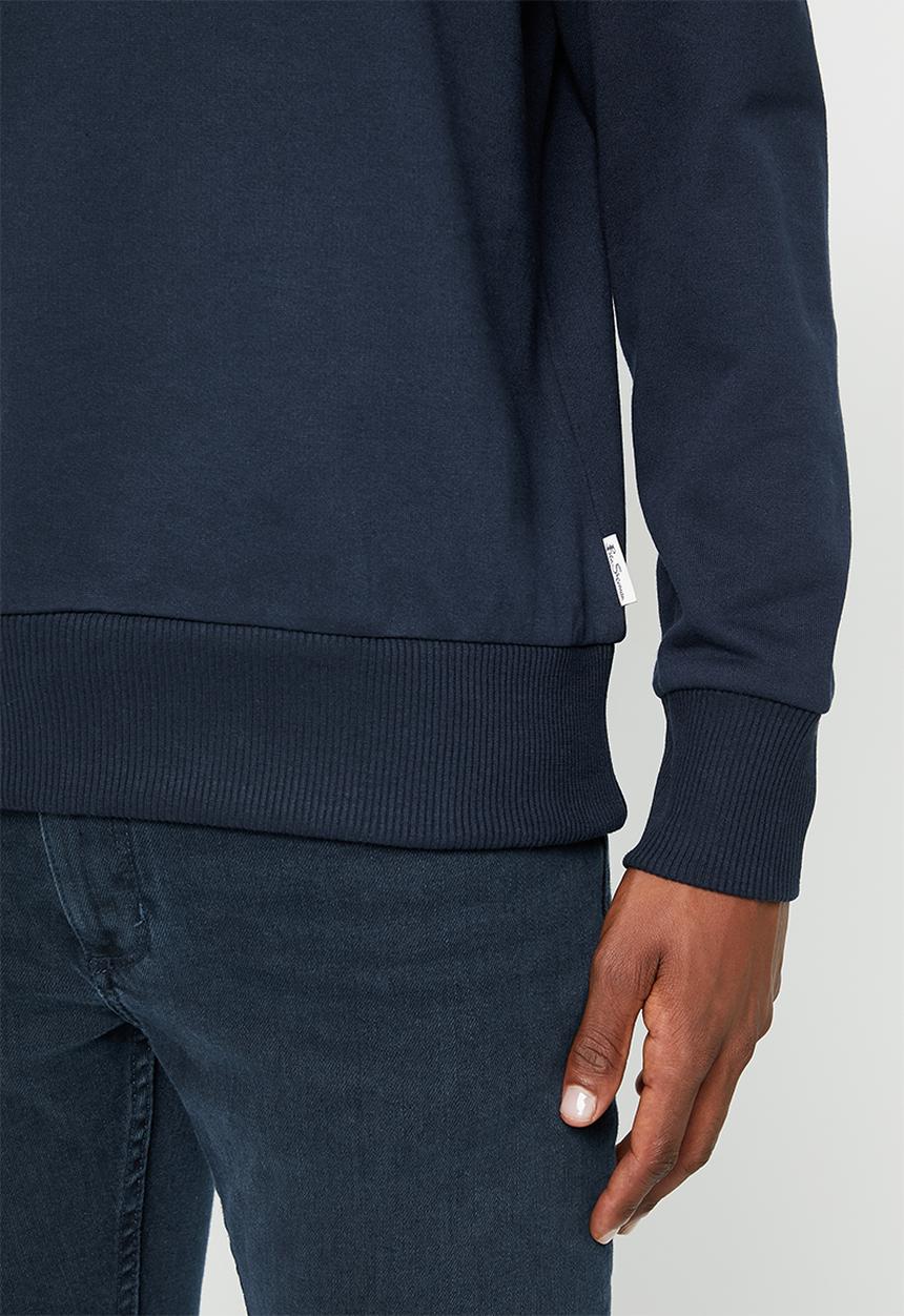 Ben Sherman - Col block crew sweater 70769 - navy