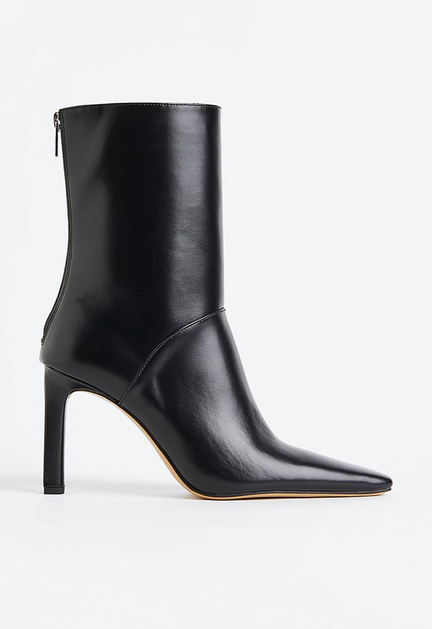 H&M - Heeled boots - black