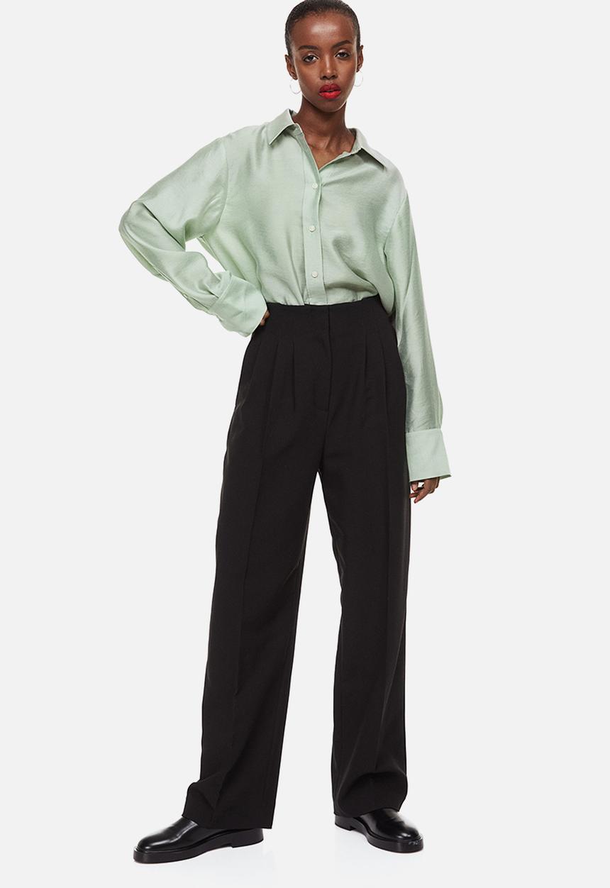 H&M - Relaxed-fit shirt - dusky green
