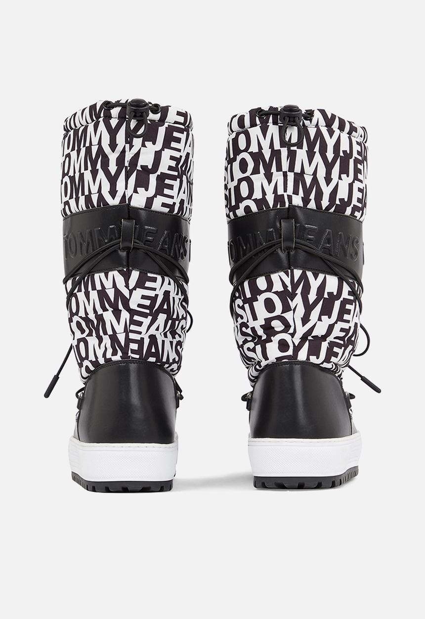 Tommy Hilfiger - Tommy jeans snowboot high logo - black/blue triumph print