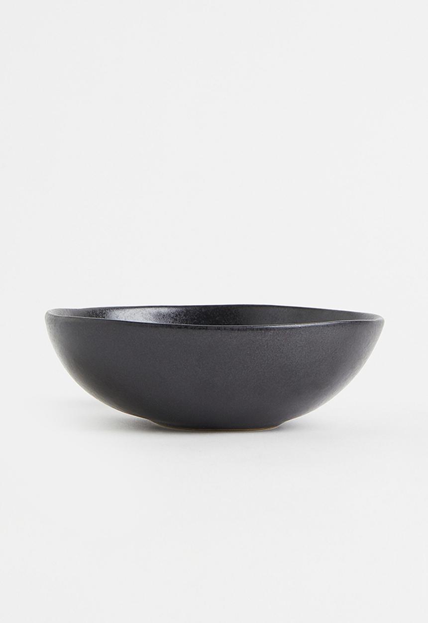 H&M - Stoneware bowl - anthracite grey
