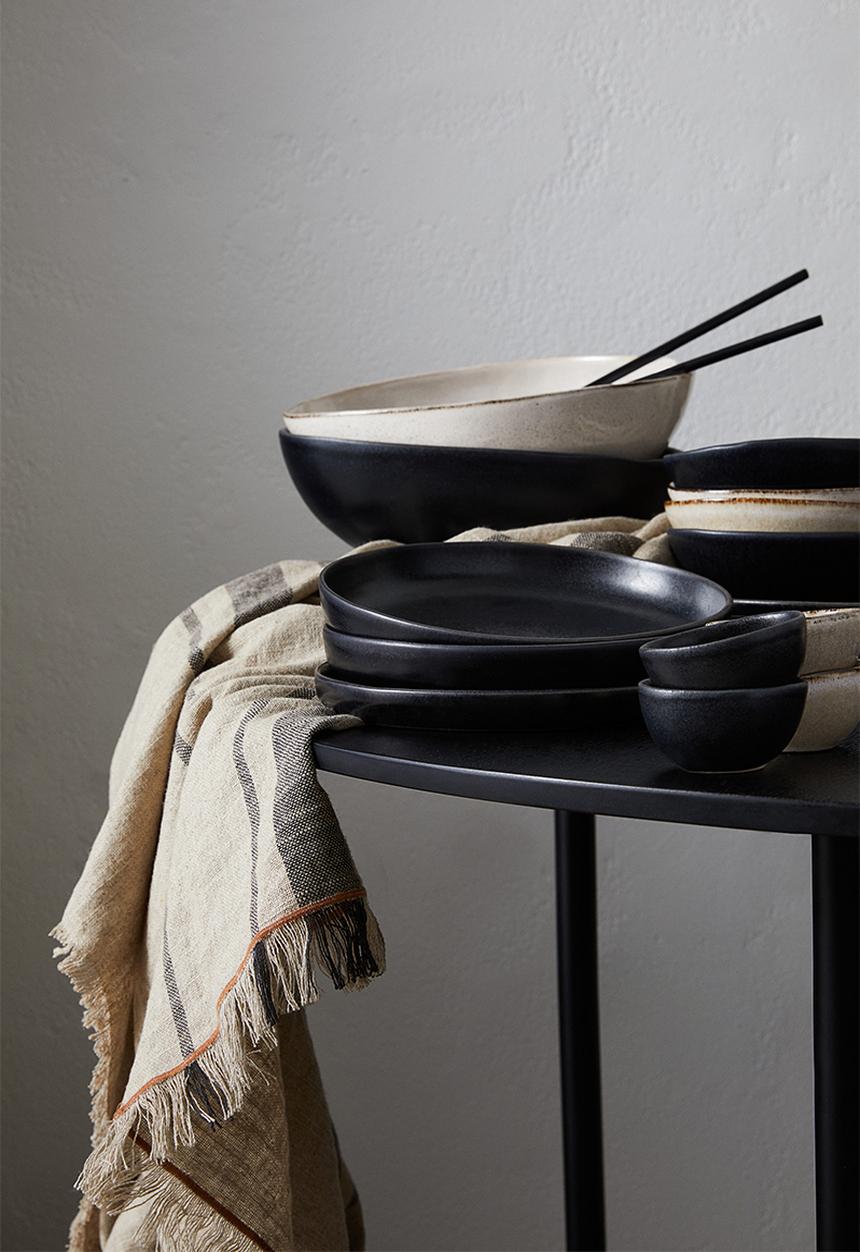 H&M - Stoneware bowl - anthracite grey