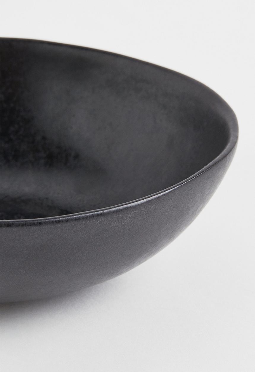H&M - Stoneware bowl - anthracite grey