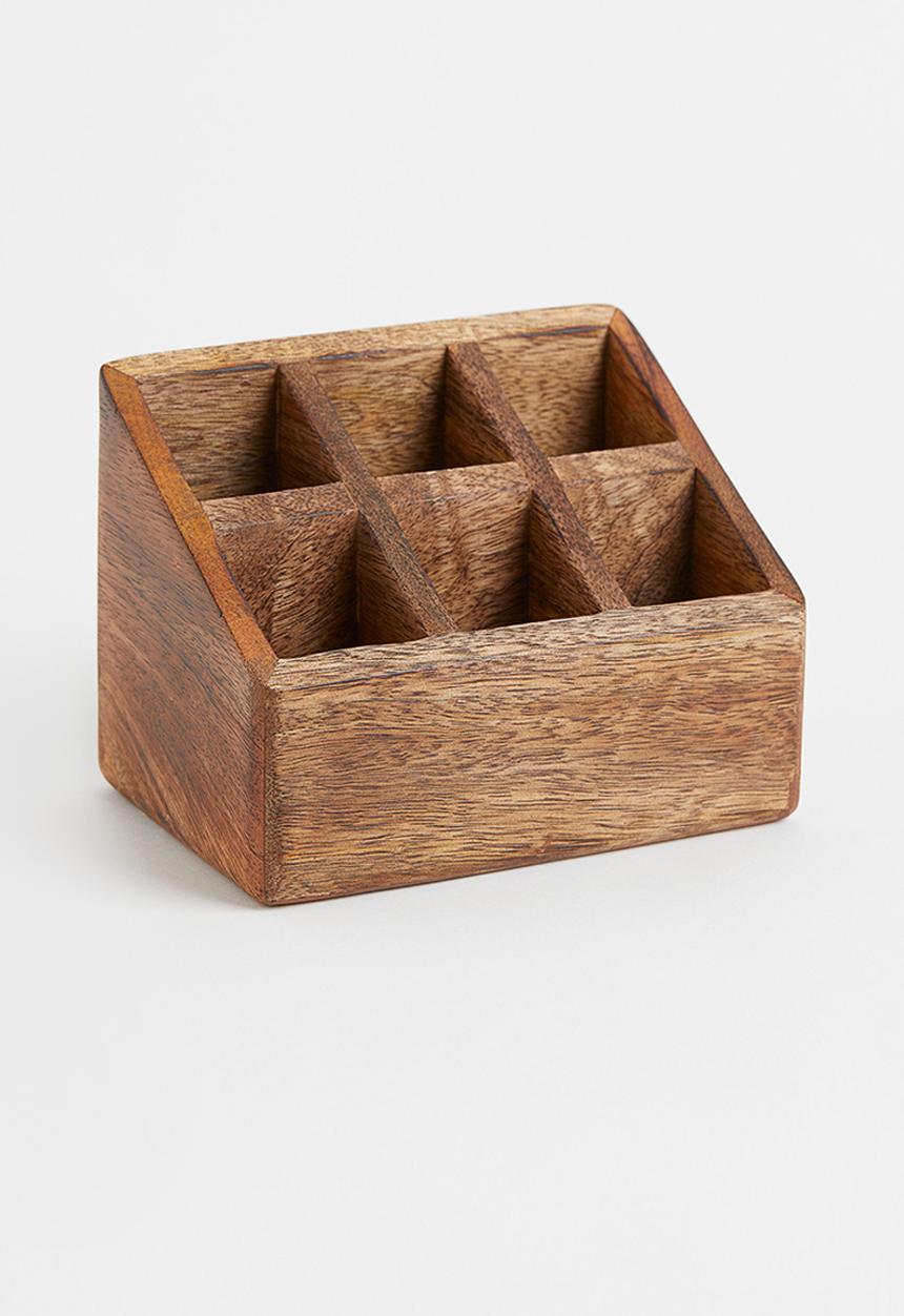 H&M - Wooden make-up box - beige