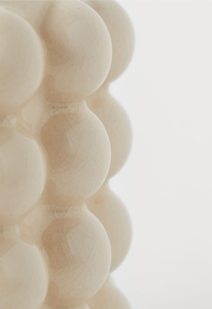 H&M - Bubbled plant pot - beige 
