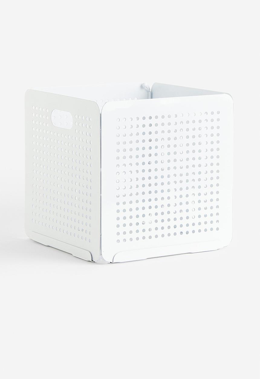 H&M - Metal mesh box - white