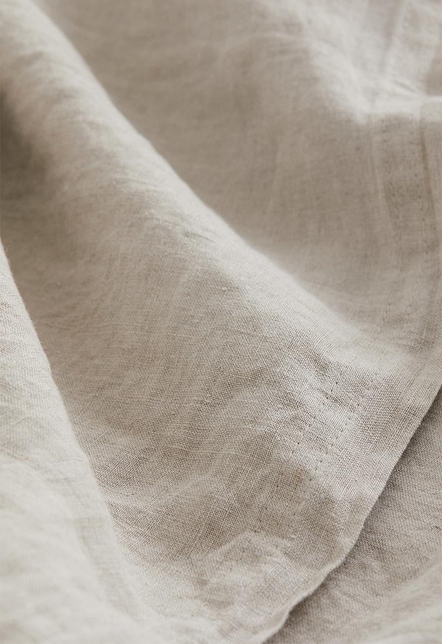 H&M - Washed linen tablecloth - beige