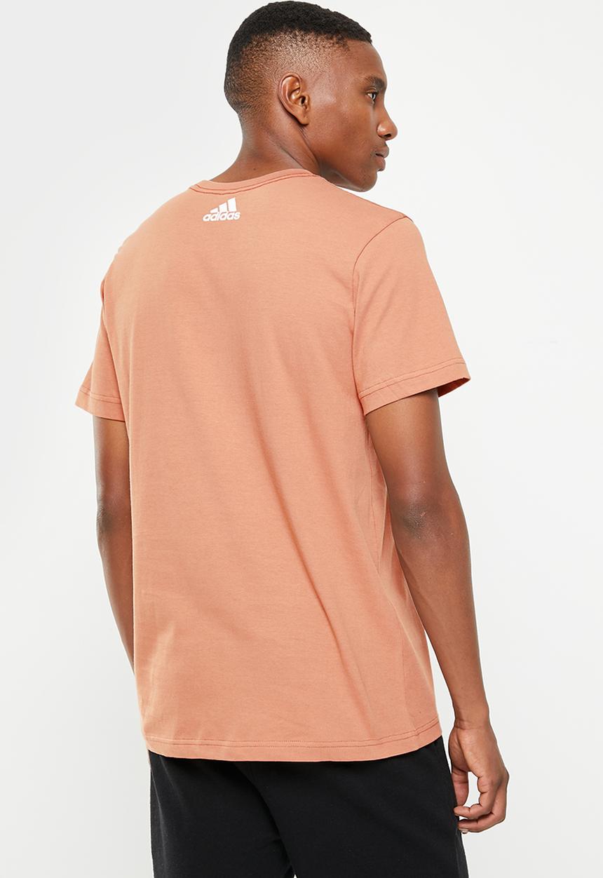 adidas Performance - M lounge tee - clay strata