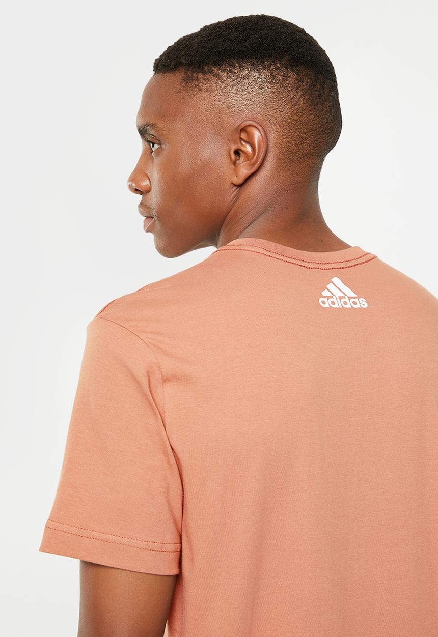 adidas Performance - M lounge tee - clay strata
